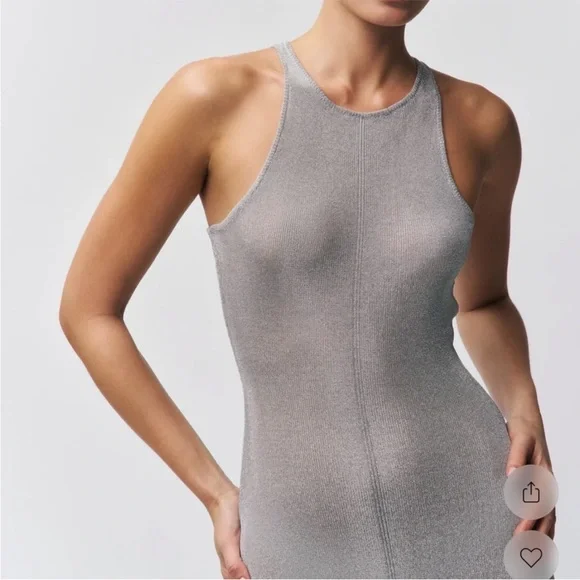 Danielle Guizio Silver Odette Maxi Dress - Picture 2 of 4